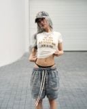  GUCOON® WASHED CAMO SHORT 