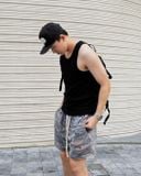  GUCOON® WASHED CAMO SHORT 