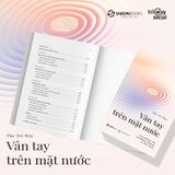  Sách - Vân Tay Trên Mặt Nước - Tác Giả: The Tri Way 