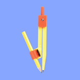  Compa Thiên Long C-015, hộp 40 chiếc/T480, thiết kế chắc chắn, kim nhọn cố định, cánh tay compa dễ điều chỉnh, giúp vẽ đường tròn và các hình hình học chính xác. Chất liệu bền đẹp, an toàn khi sử dụng, phù hợp cho học sinh trong học tập môn toán 