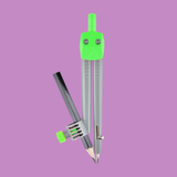  Compa Thiên Long C-018 – hộp 20 cây, model T160, thiết kế chắc chắn, chính xác, dễ điều chỉnh, phù hợp cho học sinh, sinh viên và giáo viên sử dụng trong học tập, vẽ kỹ thuật và thiết kế 