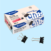  Kẹp bướm Thiên Long CTH 19mm DCL-008 (hộp 12) được làm từ thép carbon cao cấp phủ sơn tĩnh điện chống gỉ, giúp bền chắc và giữ giấy tờ chặt mà không làm rách mép 