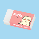  Gôm Thiên Long E-06 – hộp 30 chiếc, chất liệu mềm mịn, tẩy sạch, không lem mực, giúp xóa hiệu quả trên nhiều loại giấy. Thiết kế gọn nhẹ, tiện lợi, phù hợp cho học sinh, sinh viên và nhân viên văn phòng 