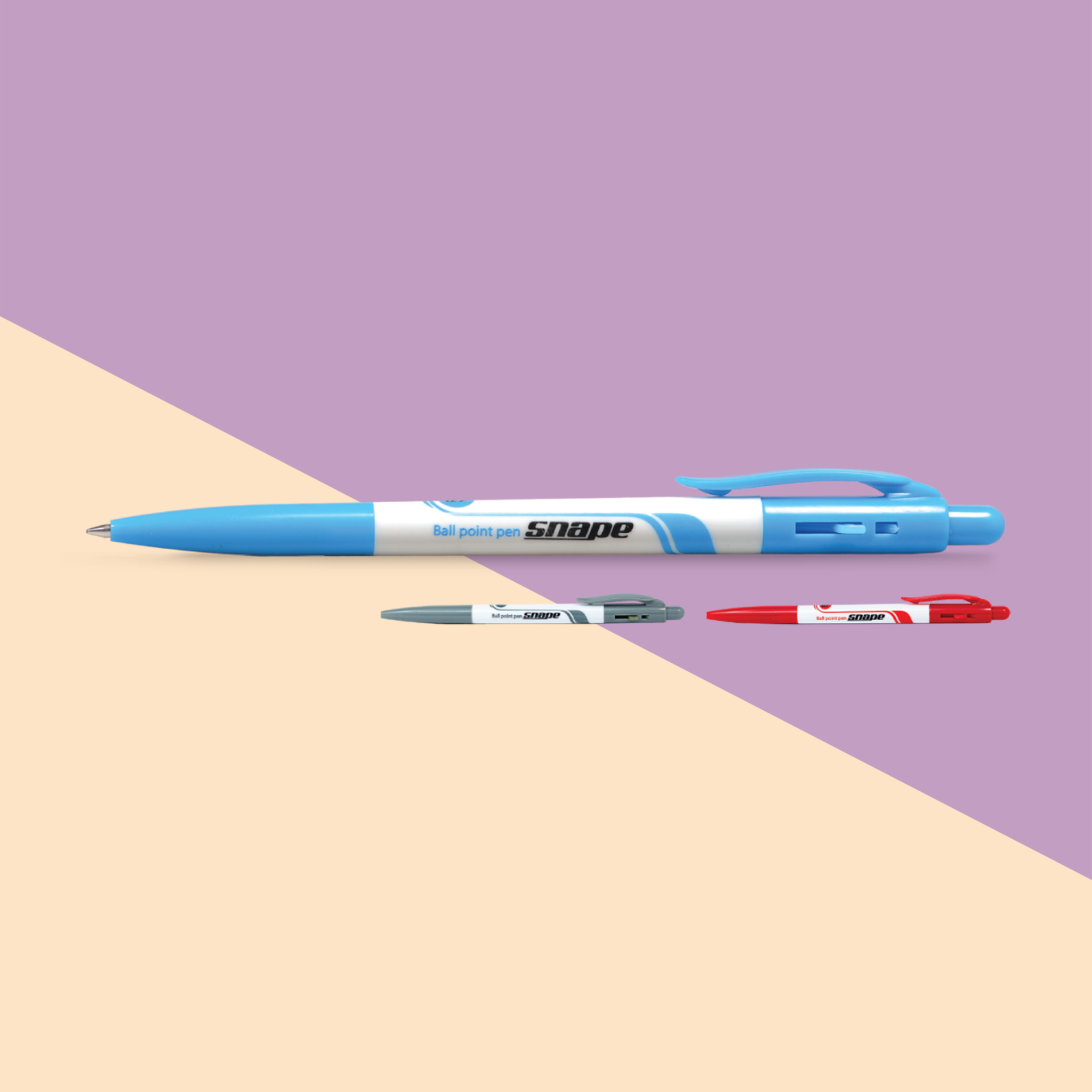  Bút bi Thiên Long FO-023, ngòi 0.5mm, mực xanh đậm, viết trơn êm, thân bút thiết kế đơn giản chắc chắn, phù hợp cho học sinh, sinh viên và nhân viên văn phòng 