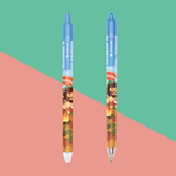  Bút GEL Thiên Long GEL-040, ngòi bút gel 0.5mm, mực xanh đậm, viết trơn mượt, nét chữ rõ nét, thân bút trong suốt kèm grip cao su êm tay, phù hợp cho học sinh, sinh viên và nhân viên văn phòng 