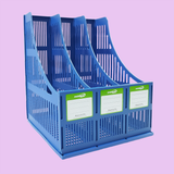 Kệ rổ 3 ngăn Xukiva 194 KR-X02, thiết kế dạng lưới thoáng khí, chất liệu nhựa cứng cáp, phân ngăn rõ ràng – phù hợp sắp xếp tài liệu, hồ sơ tại văn phòng và gia đình 