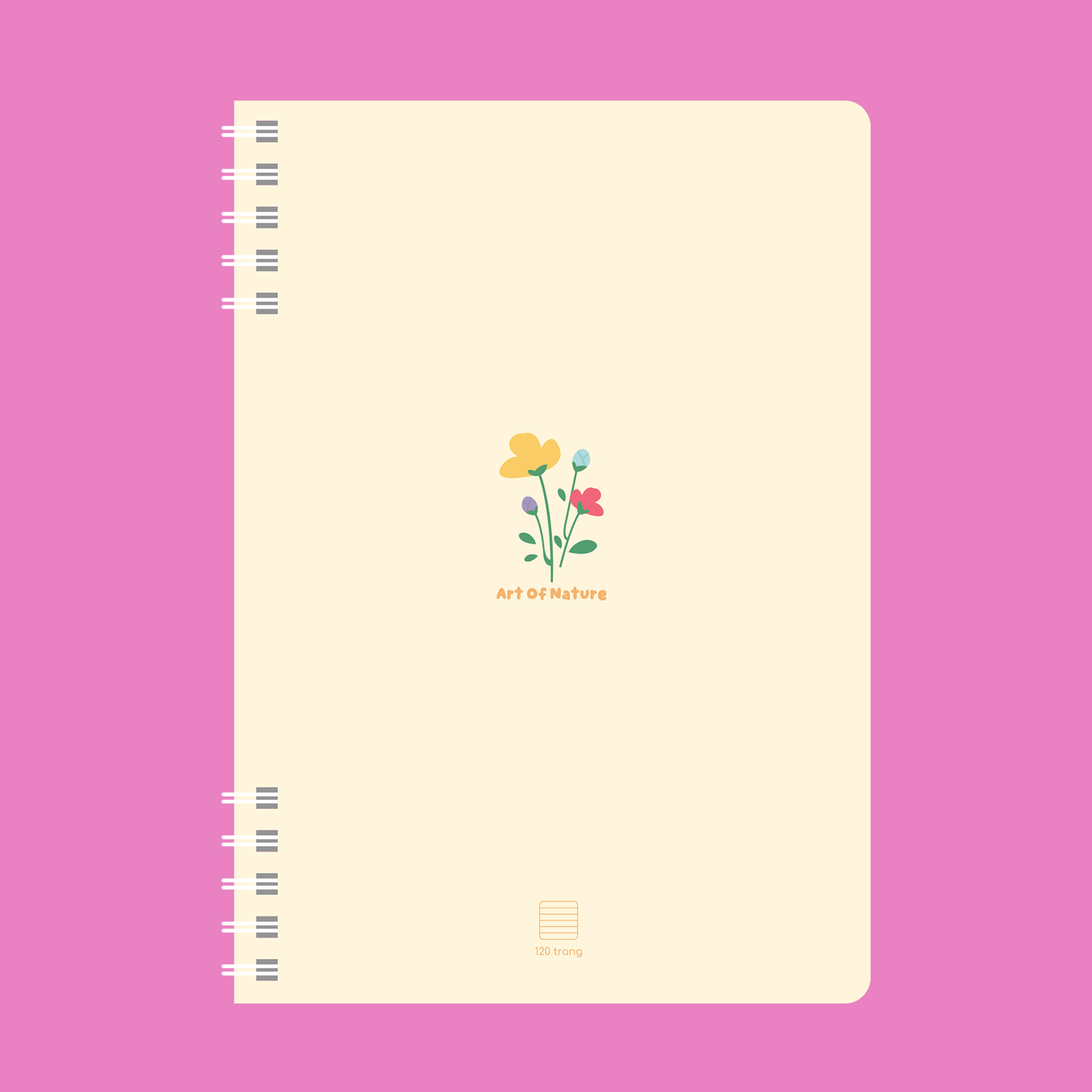  Sổ lò xo 2 đầu A5 Thiên Long MB-019, 120 trang, kẻ ngang được thiết kế tiện dụng với lò xo chắc chắn ở cả hai đầu, giúp lật trang dễ dàng, phù hợp cho ghi chép linh hoạt và nhanh chóng 