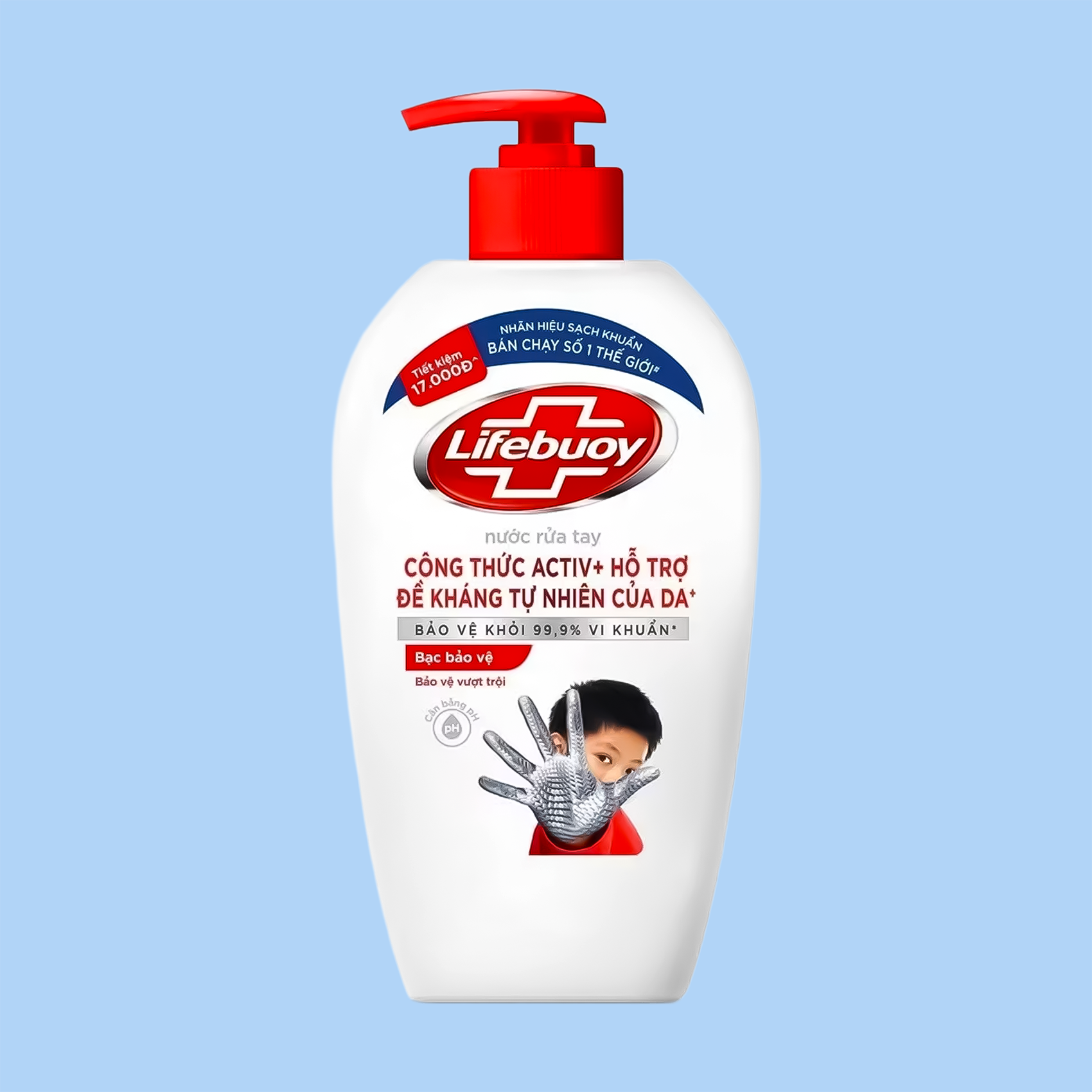  Nước rửa tay Lifebuoy 450g mã LS-L03, diệt khuẩn hiệu quả, tạo bọt nhẹ, hương thơm dễ chịu – giúp làm sạch tay mỗi ngày, bảo vệ sức khỏe cho cả gia đình 