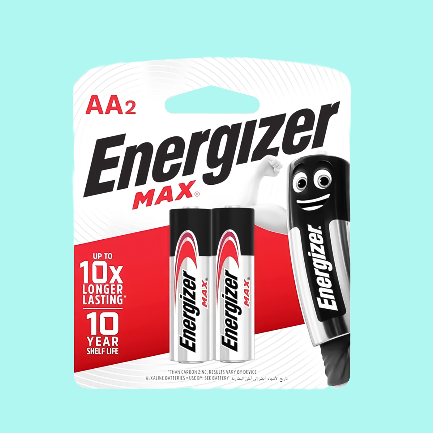  Pin AA Energizer Max E91 BP2, dung lượng cao, chống rò rỉ, dùng bền bỉ – phù hợp cho điều khiển, đồng hồ, chuột máy tính và các thiết bị điện tử gia dụng 