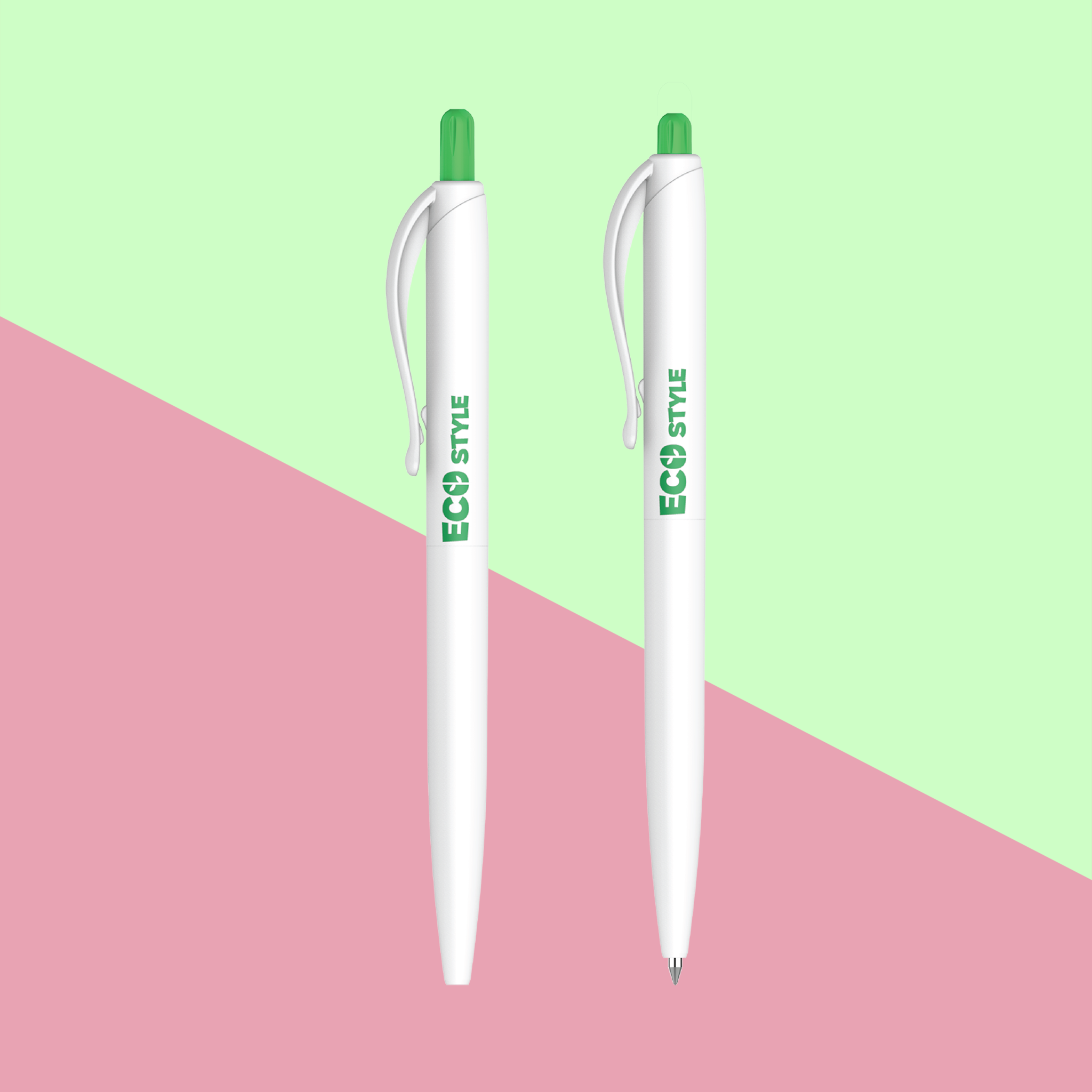  Bút bi Thiên Long TL-037/ECO, ngòi 0.5mm, mực xanh đậm, viết trơn mượt, thân bút bằng nhựa tái chế thân thiện môi trường, phù hợp cho học sinh, sinh viên và nhân viên văn phòng 