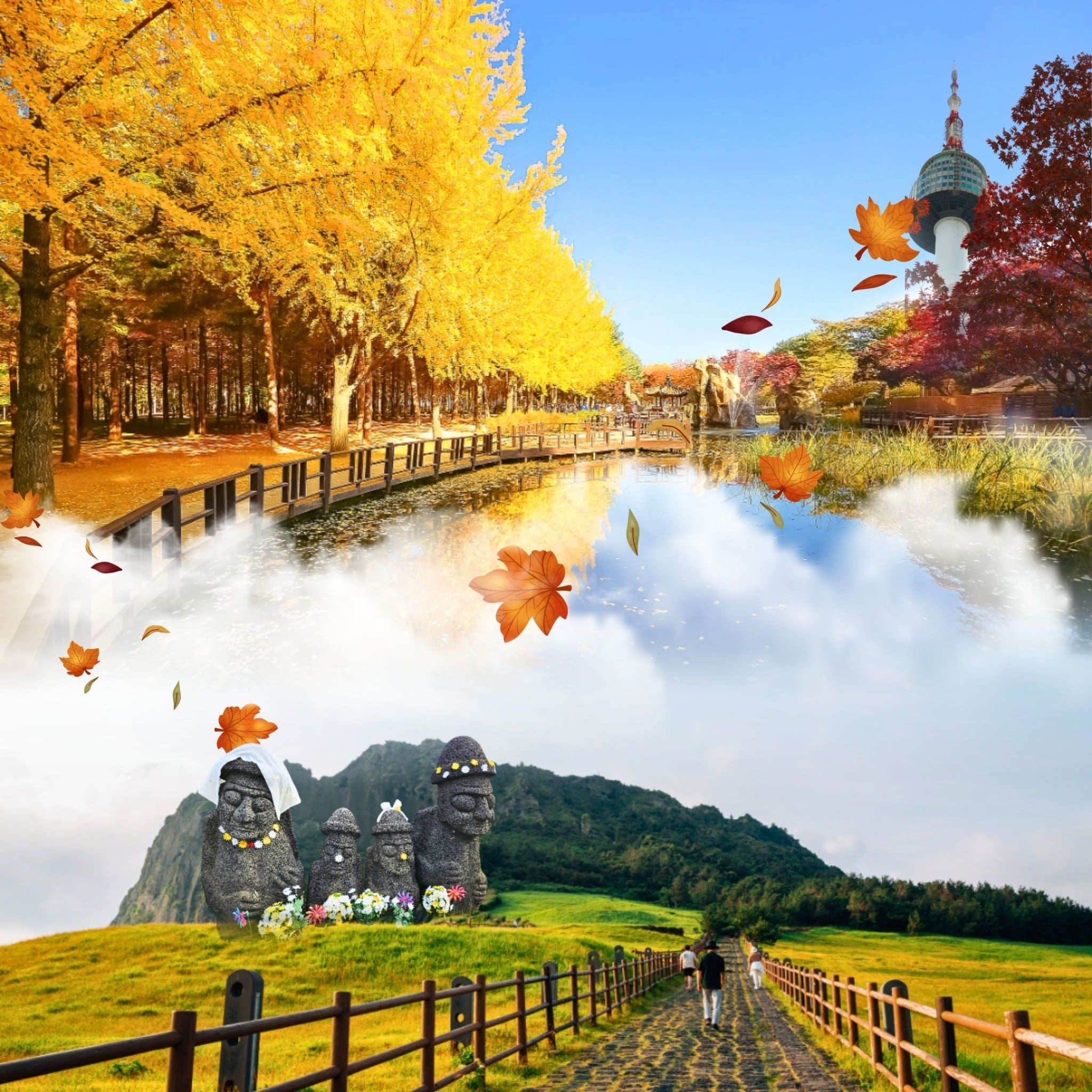 [HÀNH TRÌNH NỔI BẬT] MÙA THU HÀN QUỐC 2026: SEOUL - JEJU