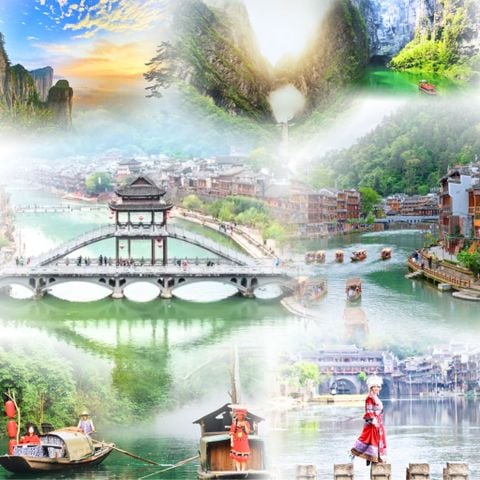 TRUNG HOA MỚI: ÂN THI - PHƯỢNG HOÀNG CỔ TRẤN - TRƯƠNG GIA GIỚI