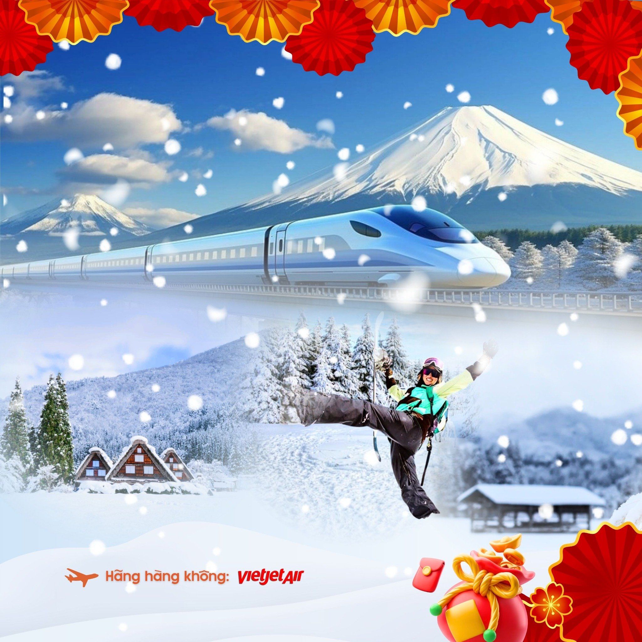 [TẾT 2026] NHẬT BẢN CUNG ĐƯỜNG VÀNG