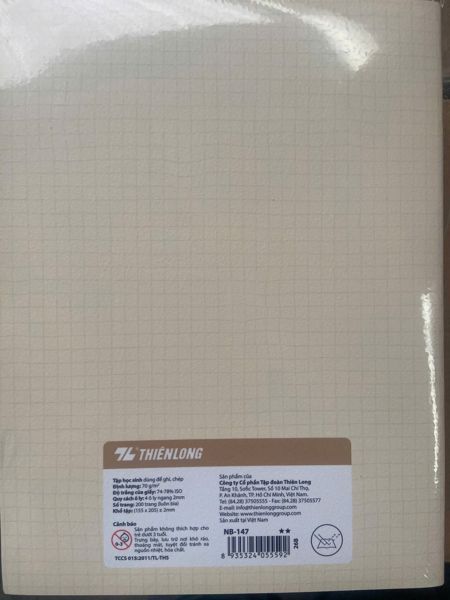 Vở 4oly Thiên Long A5 JOYEE DL70gsm 200 trang NB-147 (5/60)