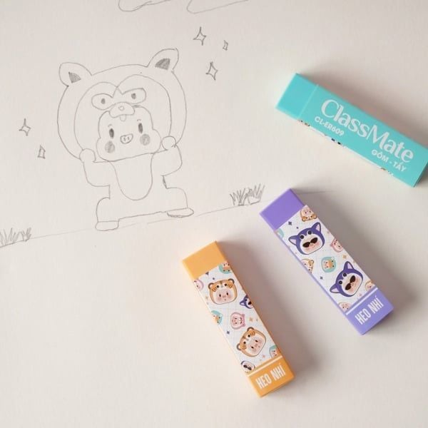 Tẩy ClassMate Heo nhí CL-ER609 (24/1200)