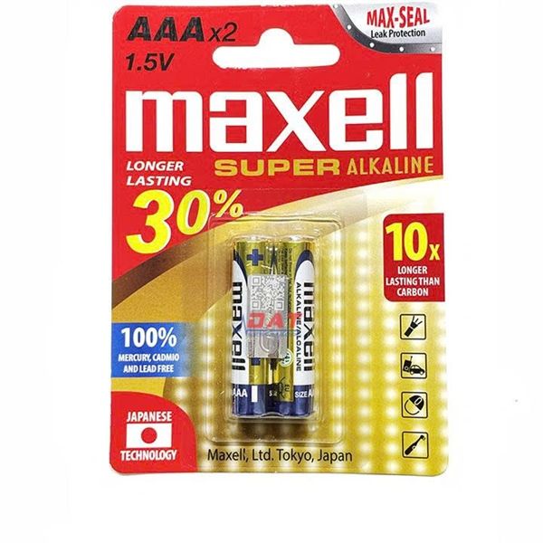 Pin kiềm Maxell Alkaline (công nghệ Nhật bản )