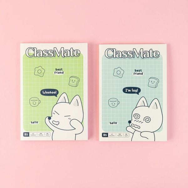 Vở KN ClassMate Tiểu Cáo DL60gsm 120 trang NB5-12-0339 (10/120)
