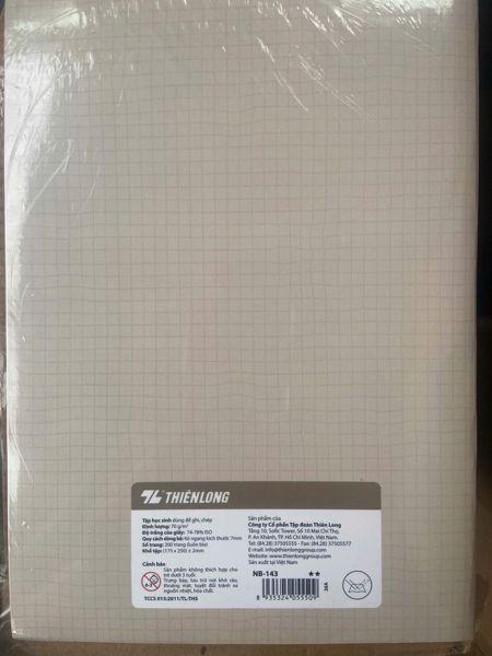 Vở KN Thiên Long B5 JOYEE DL70gsm 200 trang NB-143 (5/60)