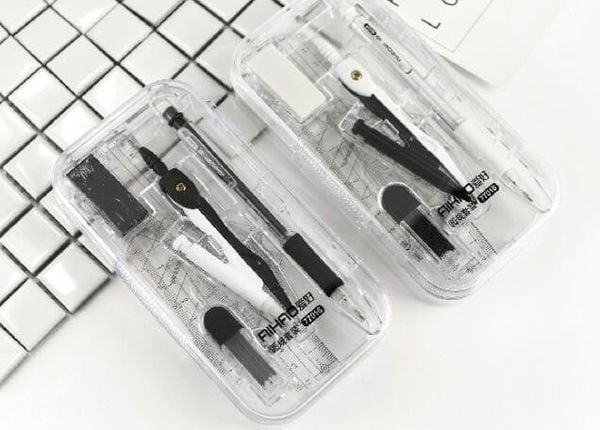 Bộ Compa Sở Thích 5 chi tiết 77016 Chính Hãng - Có Tại Hiệu Sách Mai