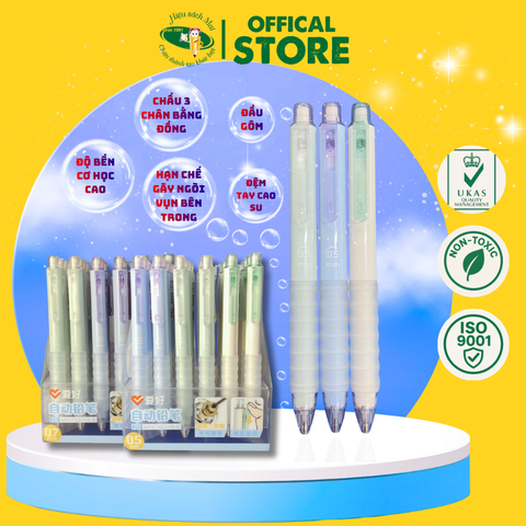 Bút chì kim Aihao ngòi 0.5/0.7 2B MP4710 Chính Hãng - Có Tại Hiệu Sách Mai