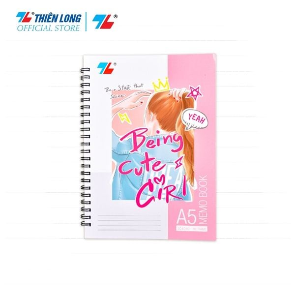 Sổ Lò Xo dọc KN Thiên Long DL70gsm 160 trang khổ A5 MB-004 (5/100)