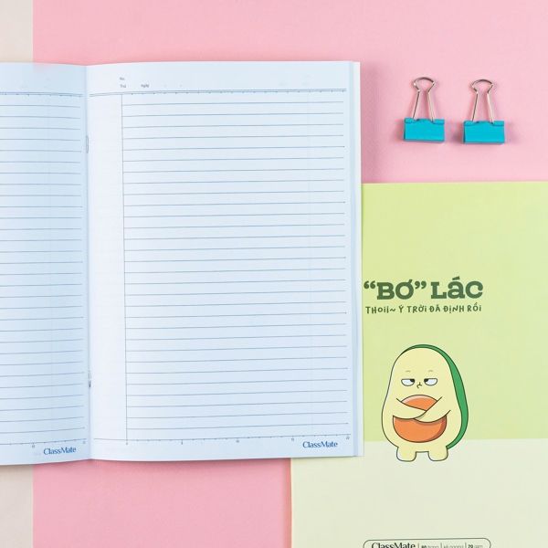Vở KN Classmate hình quả Bơ DL70gsm 80 trang NB5-12-0350 (10/120)