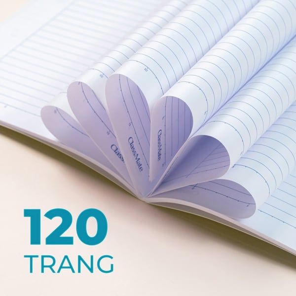 Vở KN Classmate hình quả Bơ DL70gsm 120 trang (10/80)