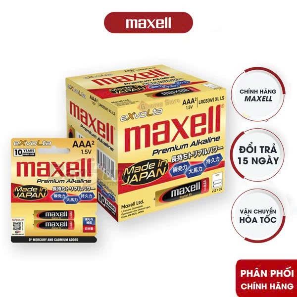 Pin kiềm Maxell