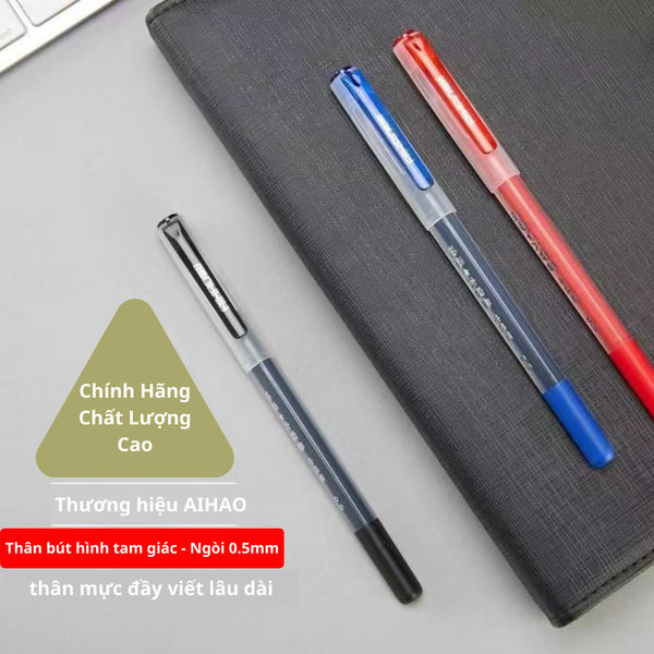 Bút gel nhiều mực Aihao ngòi 0.5mm 47920 Chính Hãng - Có Tại Hiệu Sách Mai