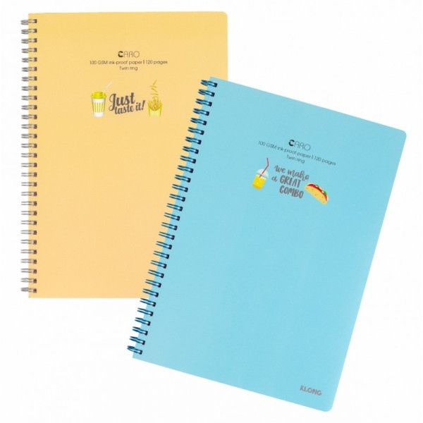 Sổ LX kép caro Klong khổ B5 DL100gsm