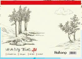 Vở vẽ Hải Long A3 DL100gsm giấy vàng H-VA3V (10)