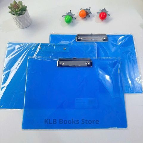 Trình ký Xifu ngang A4 1 mặt xanh biển 1817 (Thùng 150 cái)