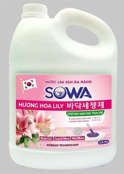 Nước lau sàn Sowa đa năng 3.8kg (4)
