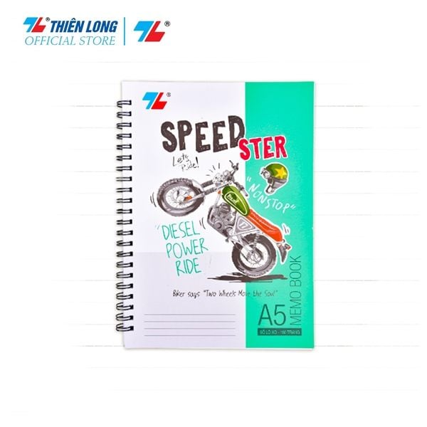 Sổ Lò Xo dọc KN Thiên Long DL70gsm 160 trang khổ A5 MB-004 (5/100)