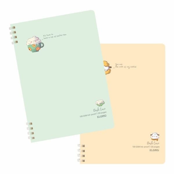 Sổ LX 2 đầu KLong Dash Caro DL100gsm