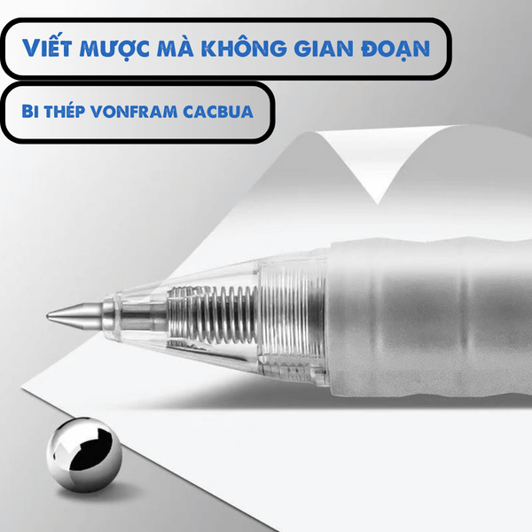 Bút gel AIHAO ngòi 0.5mm GP270 Chính Hãng - Có Tại Hiệu Sách Mai