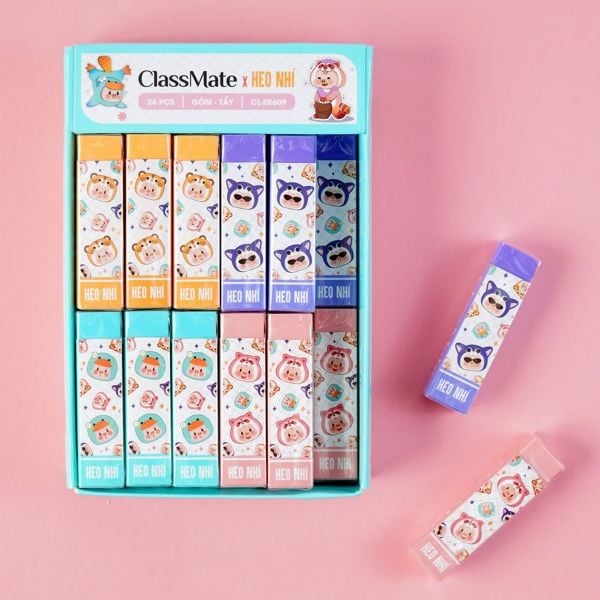 Tẩy ClassMate Heo nhí CL-ER609 (24/1200)