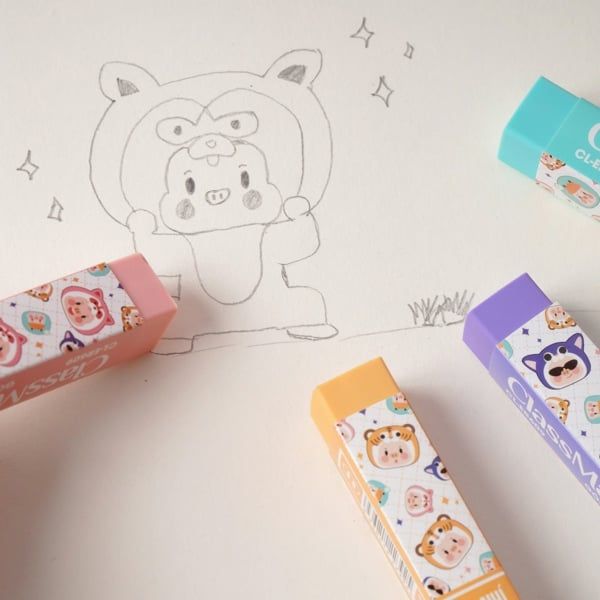 Tẩy ClassMate Heo nhí CL-ER609 (24/1200)