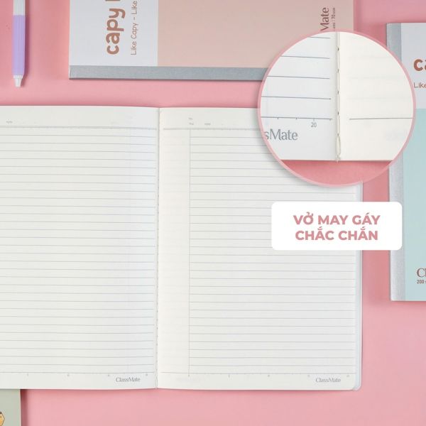 Vở KN ClassMate CapyBana DL70gsm 200 trang NB5+20-0364 (5/50)
