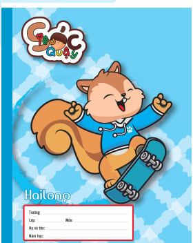 Vở 4 oly Hải Long Sóc siêu quậy DL80gsm 60 trang HO-SQ60 (10)