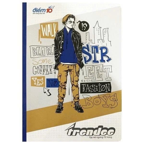 Vở kẻ ngang Thiên Long Điểm 10 NB-081 72 trang (10/100)