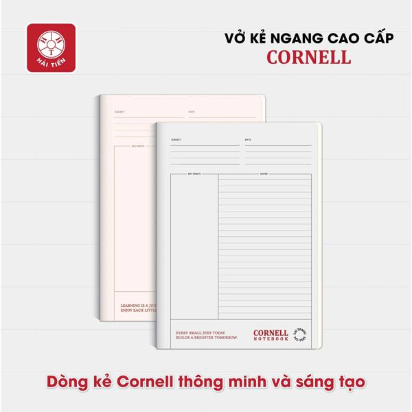 Vở kẻ ngang Hải Tiến Cornell DL70gsm 120 trang 9585 (10/100)