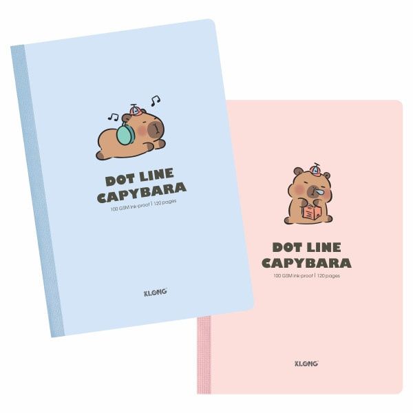 Vở MG KN có chấm KLONG B5 Capybara DL100gsm