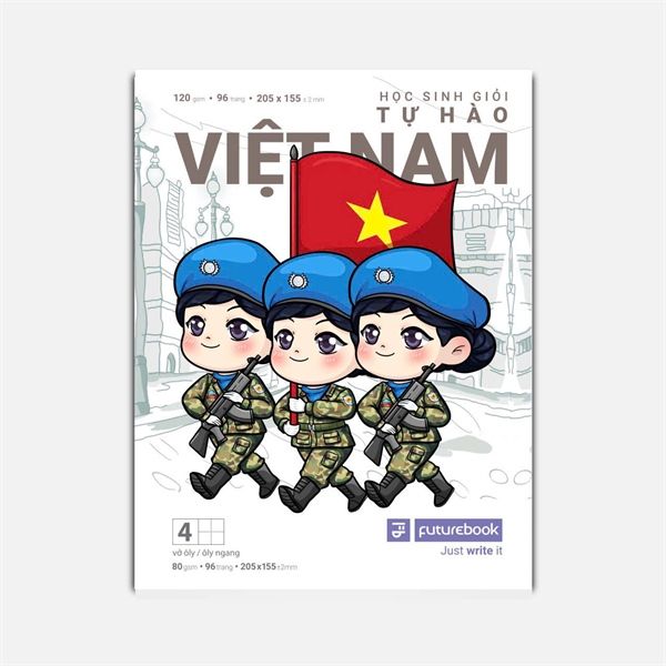 Vở KN FutureBook B5 HSG Tự hào Việt Nam DL80gsm