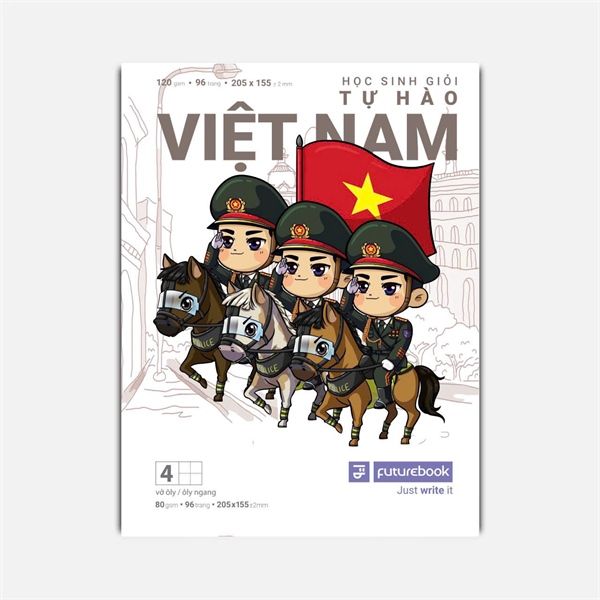 Vở oly FutureBook B5 HSG Tự hào Việt Nam DL80gsm