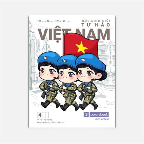 Vở KN FutureBook B5 HSG Tự hào Việt Nam DL80gsm