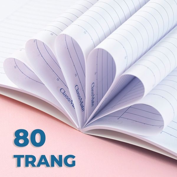Vở KN ClassMate Tiểu Cáo DL60gsm 80 trang NB5-08-0338 (10/120)