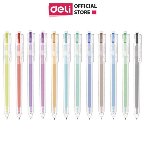 Bút gel Deli ngòi 0.5mm Delight EG118 (12/144/1728)