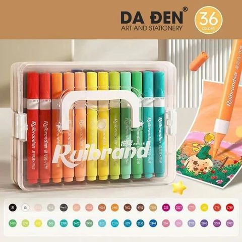 Màu Acrylic Baoke rửa được No.D587-36 36 màu (16/32)