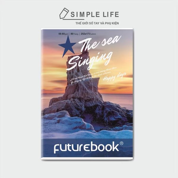 Vở Kẻ ngang FutureBook The Sea DL60gsm 120 trang DK-SV173KN (10/80)